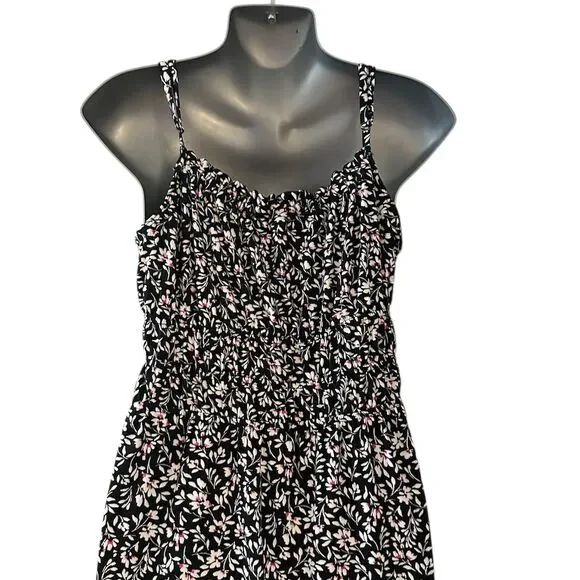 Nine Britton Black Sequin Spaghetti Strap Maxi Dress - Picture 7 of 11